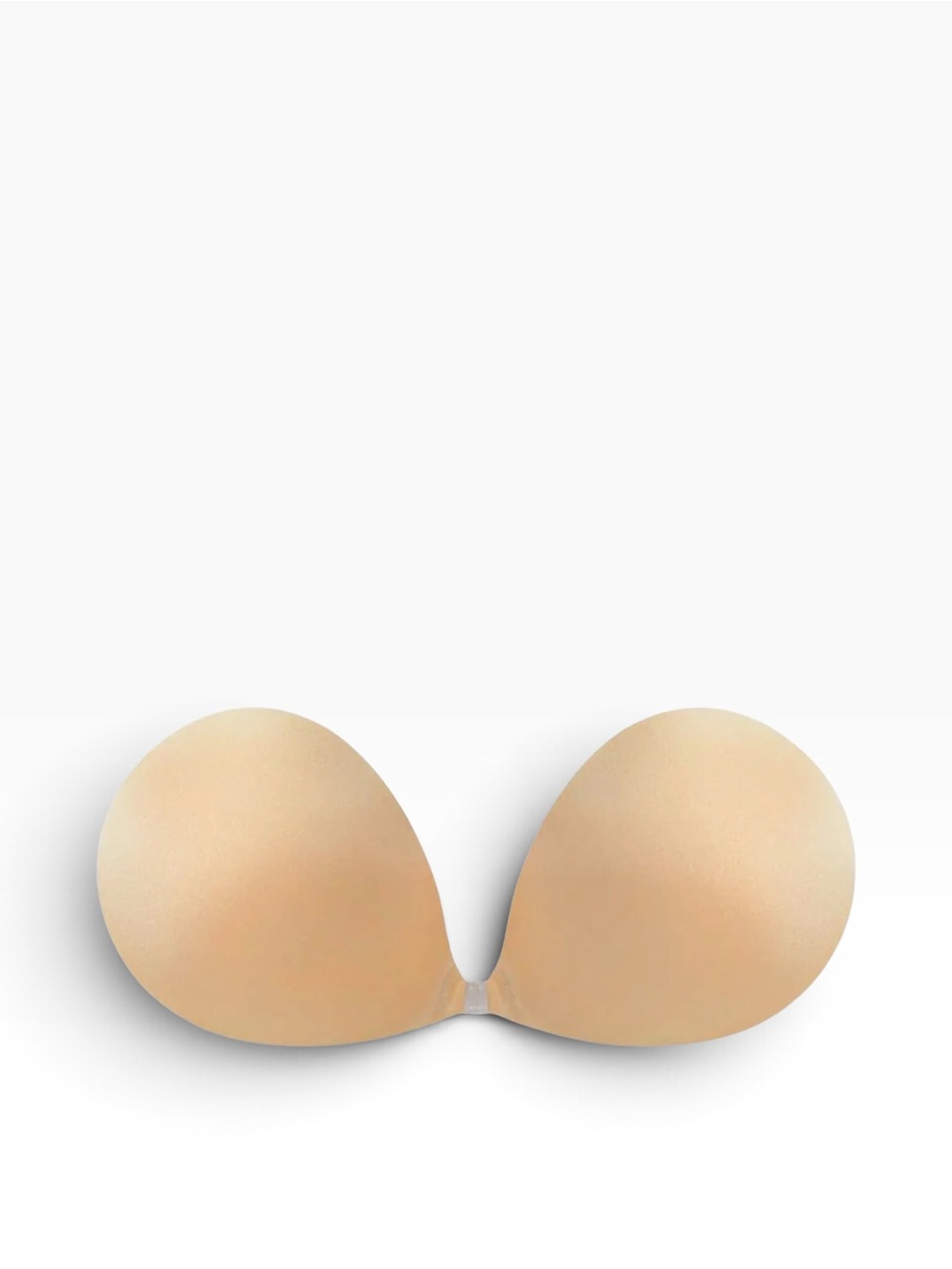 NuBra Self-Adhesive Push-up Bra, Strapless, Backless, NUDE, Size D